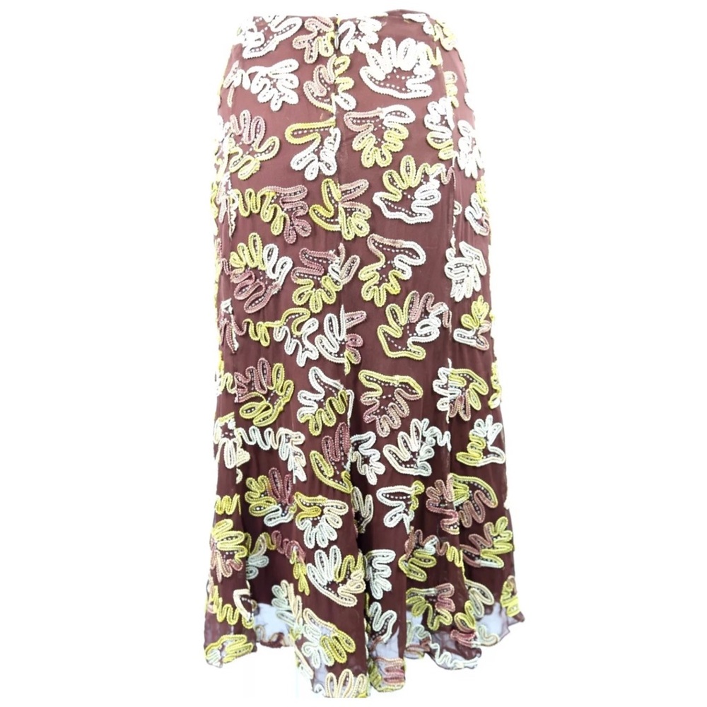 Di Vita Designer Hand Beaded Gorgeous Skirt - Picture 11 of 14